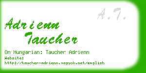 adrienn taucher business card